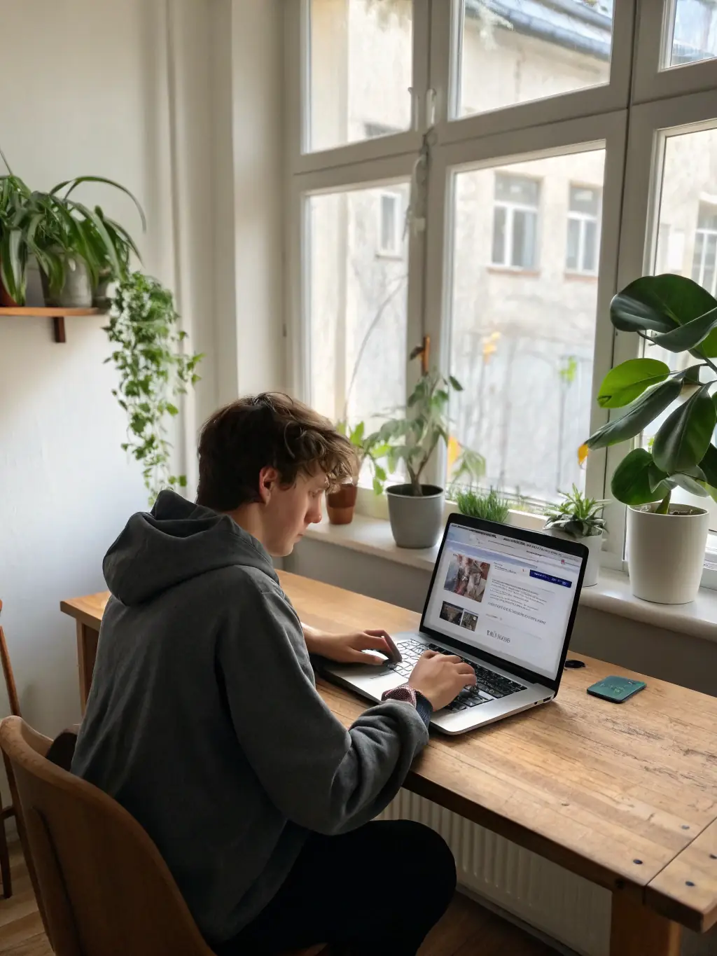 A performer creating a profile on LumoPort, showcasing their talent with high-quality photos and videos, emphasizing the ease of profile creation.